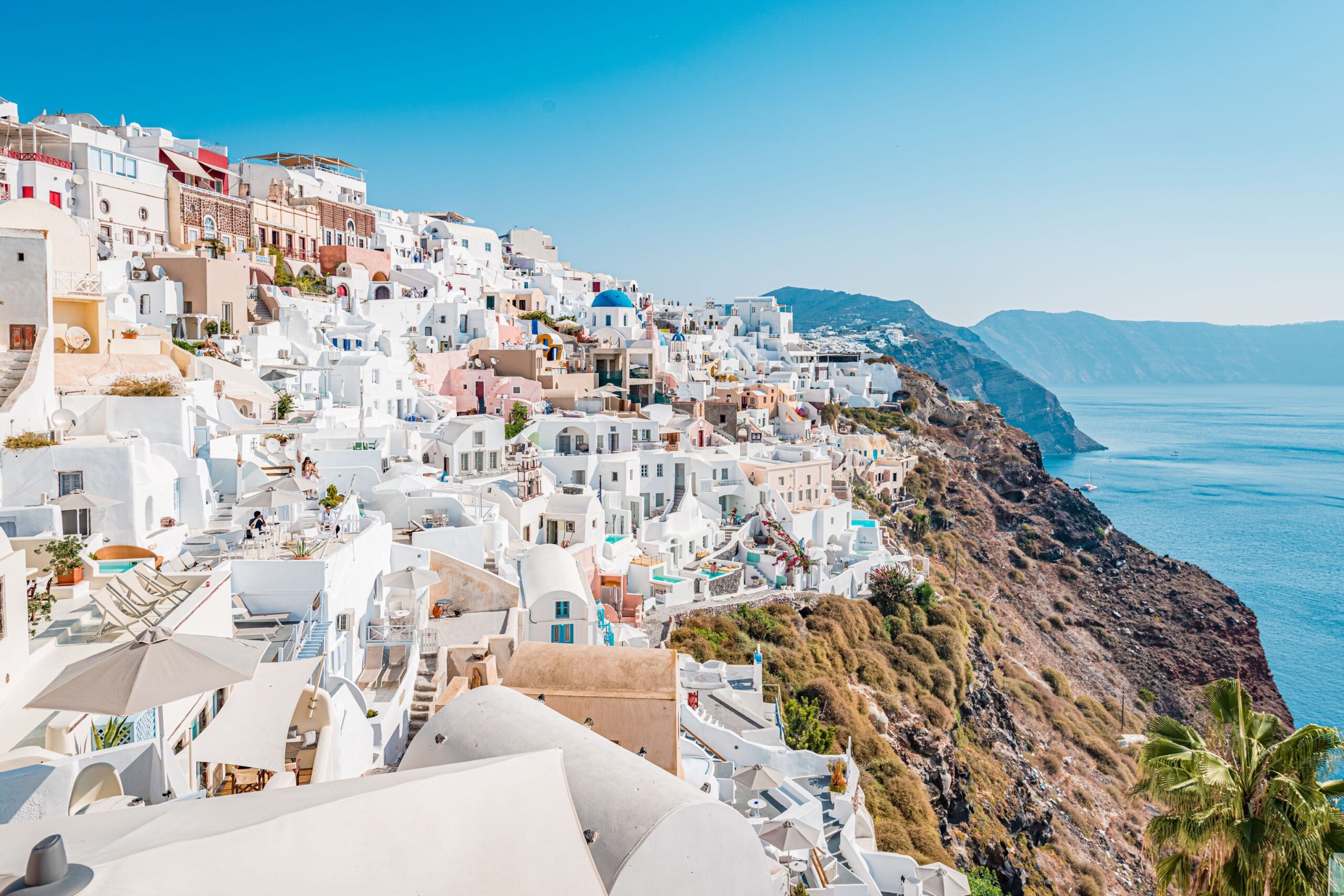 Oia,Views,,An,Iconic,Sunset,Feature,Of,The,Greek,Island