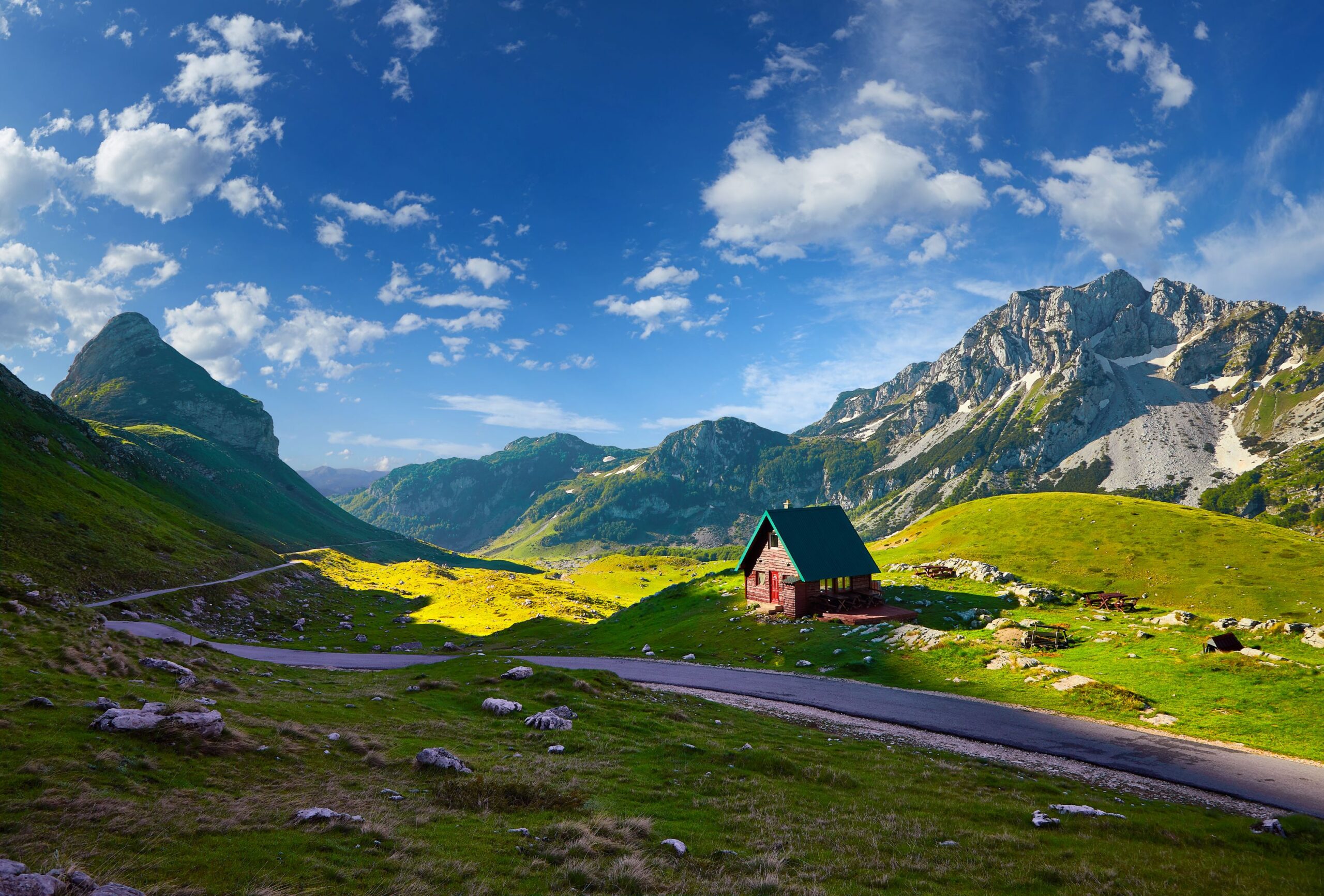 Amaizing,Sunset,View,On,Durmitor,Mountains,,National,Park,,Mediterranean,,Montenegro,