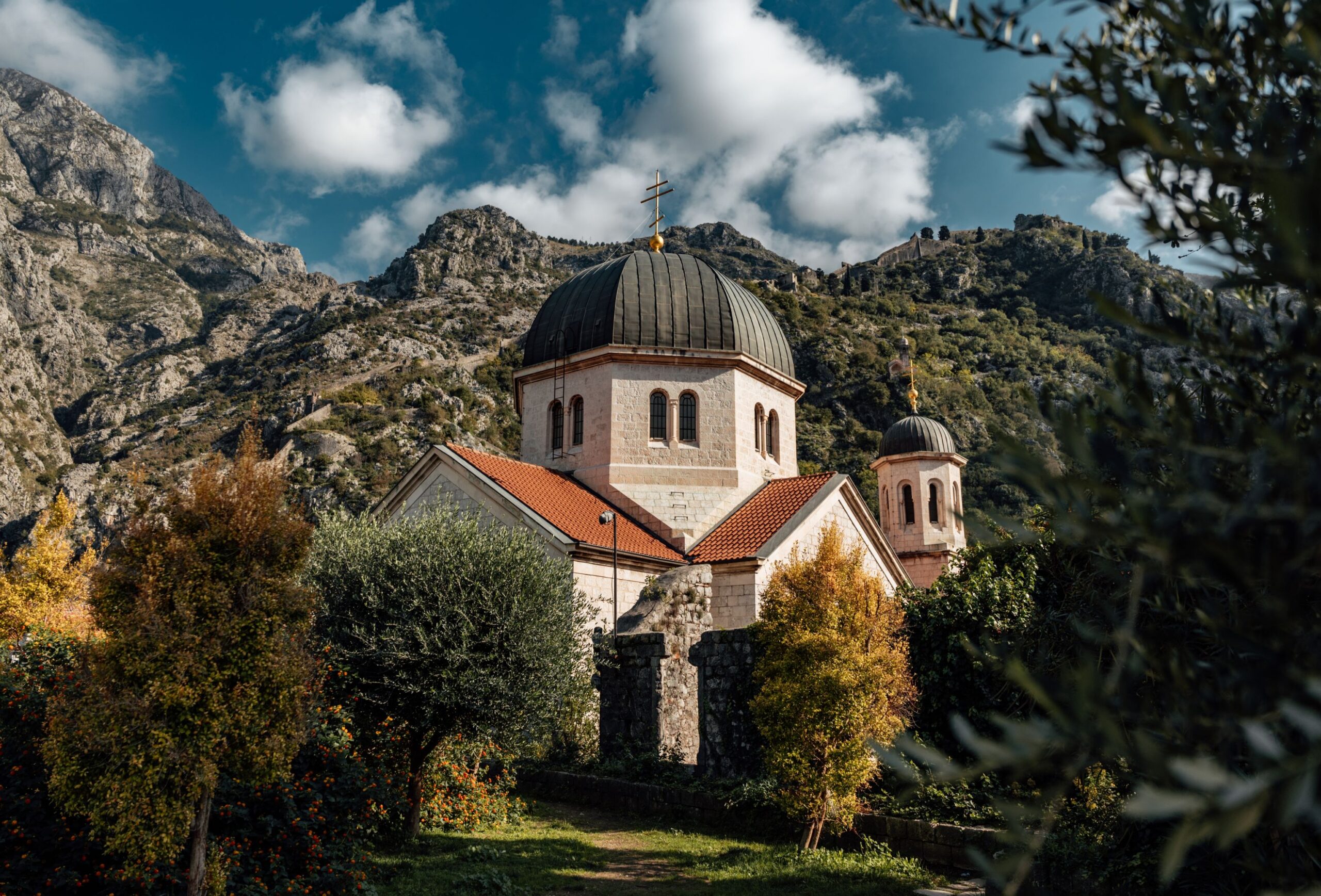 Saint,Nicolas,Church,In,Historical,Town,Kotor,In,Montenegro